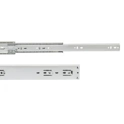 Emuca Lot de 4 jeux de Coulisses de tiroir sur roulement à billes pour charges lourdes, sortie totale, hauteur 51mm, profondeur- Best