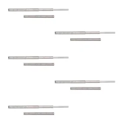 Emuca Lot de 5 jeux de glissières de tiroirs, roulement à billes, hauteur 45mm, profondeur 500mm, sortie totale, zingué^ New