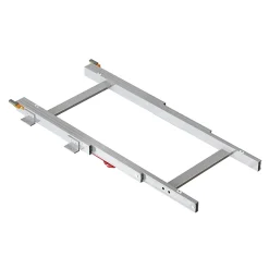 Emuca Rails de table coulissante Twice Top, Aluminium, Anodisé mat^ Hot