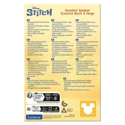 Enceinte Bluetooth Boule à neige Stitch-Lexibook Hot