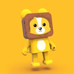 Enceinte Bluetooth Dancing Lion - - Enceinte Bluetooth Lion Jaune-Mobility On Board Discount