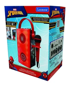 Enceinte Bluetooth lumineuse avec micro Spiderman^Lexibook