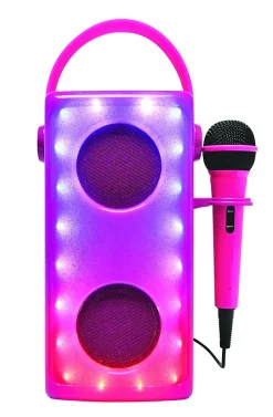 Enceinte Bluetooth lumineuse Rose avec micro^Lexibook Hot