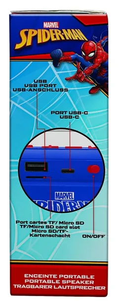 Enceinte Bluetooth portable Spider-Man-Lexibook Best