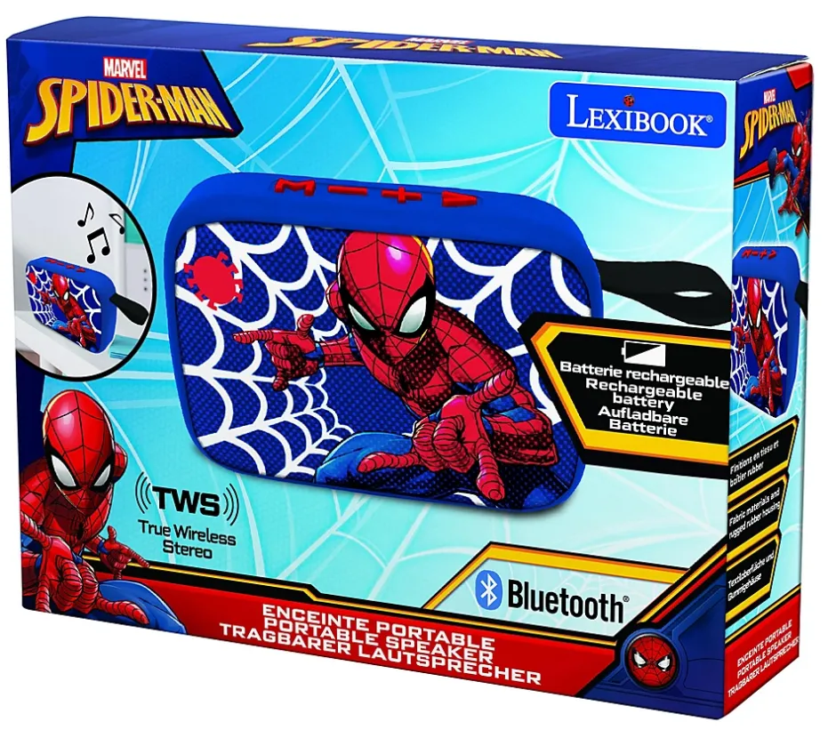 Enceinte Bluetooth portable Spider-Man-Lexibook Best