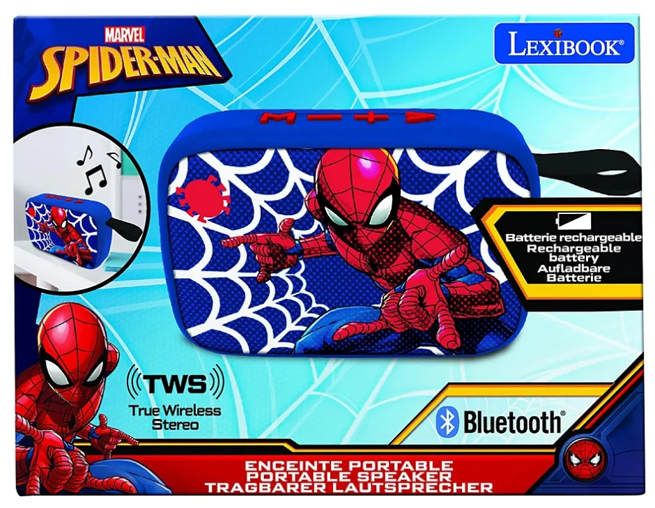 Enceinte Bluetooth portable Spider-Man-Lexibook Best