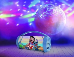 Enceinte Bluetooth Sans-Fil Lumineuse avec Micro Stitch-Lexibook New