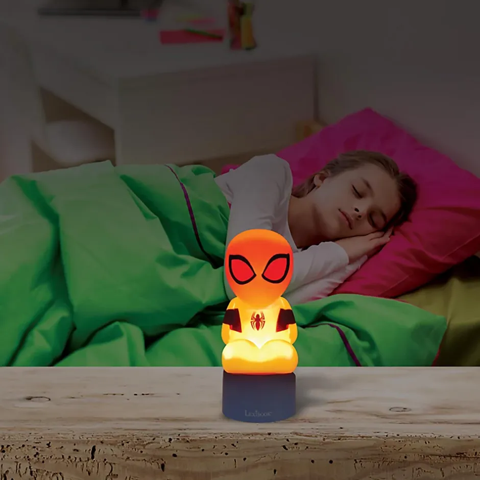 Enceinte Bluetooth veilleuse Spiderman^Lexibook Online