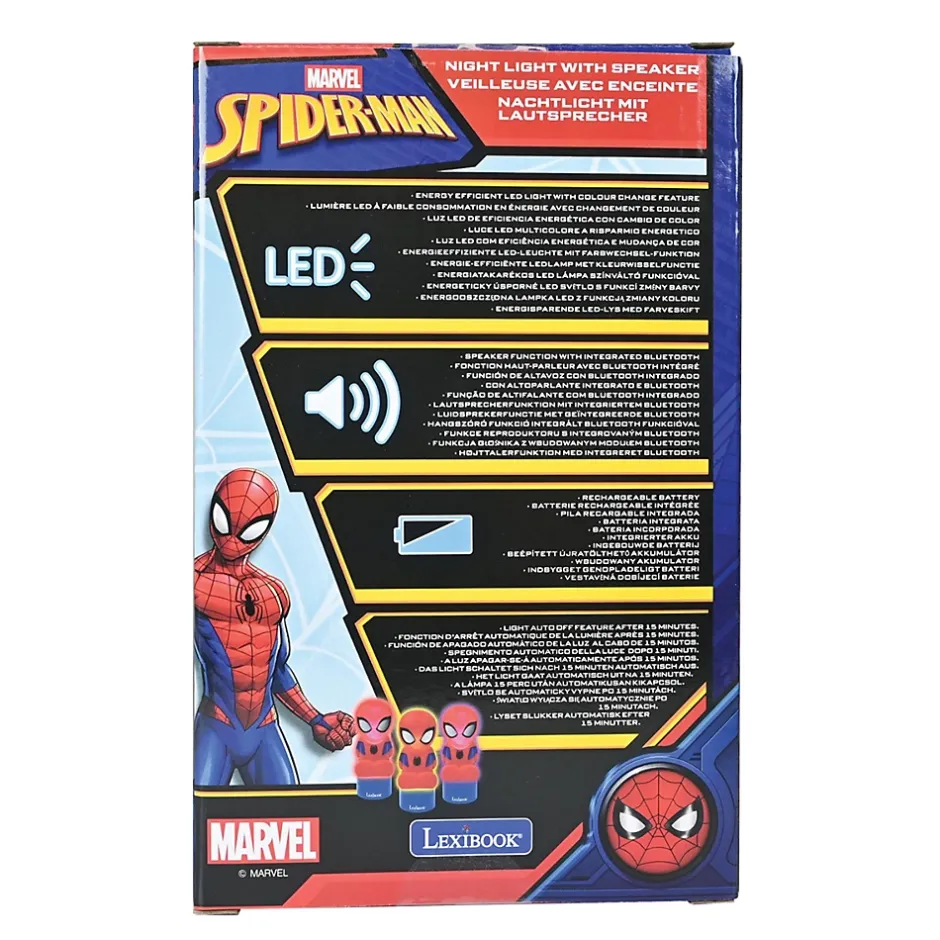 Enceinte Bluetooth veilleuse Spiderman^Lexibook Online