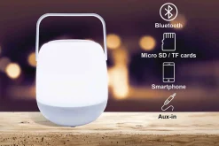 Enceinte portable Decotech avec effets lumineux-Lexibook Hot