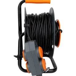 Enrouleur 4 prises déportées 30m - 2P+T 16A --Zenitech