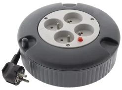 Enrouleur 4 prises 4m + coupe-circuit-Zenitech Clearance