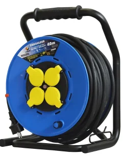 Enrouleur 4 prises-h07rn-3g2.5MM²-40M -^I-Watts Pro Online