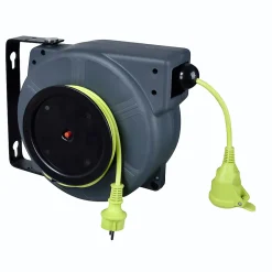 Enrouleur automatique de câble mural H05VVF 3G 1,5mm² 15m-Diall Online