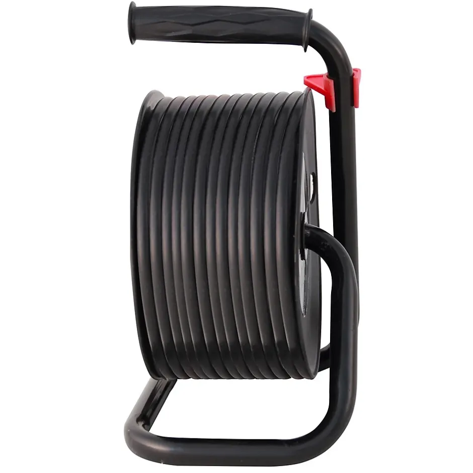 Enrouleur bricolage, 4 prises, 40 mètres, 3G1.5mm2, NF^Velamp Clearance