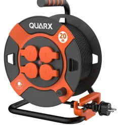 Enrouleur de bricolage avec protection HO7RNF 20m^Quarx Hot