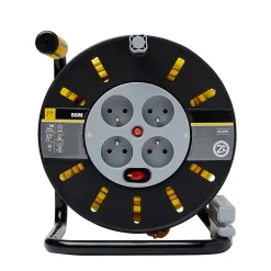 Enrouleur de bricolage HO5VVF 3G1.5mm², 50m-Diall Best