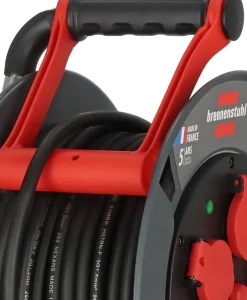 Enrouleur de câble 300 KU 2101 Professional 25m H07RN-F 3G1,5 IP44, 5x16A Brennenstuhl-Brennenstuhl Professionalline Sale