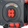 Enrouleur de câble KC 2201 4+4 Professional, 25+5m H07RN-F 3G2,5, 8x16A IP44 Brennenstuhl-Brennenstuhl Professionalline Sale