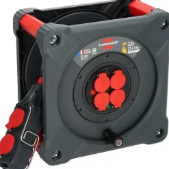 Enrouleur de câble KC 2201 4+4 Professional, 25+5m H07RN-F 3G2,5, 8x16A IP44 Brennenstuhl-Brennenstuhl Professionalline Sale