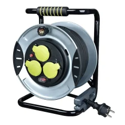 Enrouleur de chantier Diall H07RNF 3G1 5mm² 25m^Masterplug Discount