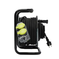 Enrouleur de chantier Diall 27/3M H07RNF 3G1 5mm²^Masterplug Discount