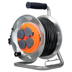 Enrouleur de chantier IP44 - 4 prises 25m-Zenitech