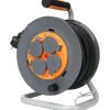 Enrouleur de chantier IP44 4 prises 25m^Zenitech Discount