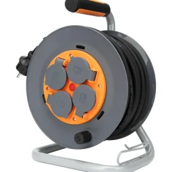 Enrouleur de chantier IP44 4 prises 25m^Zenitech Discount