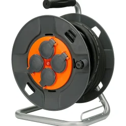 Enrouleur de chantier IP44 4 prises 25m^Zenitech Discount