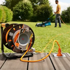 Enrouleur de jardin 47/3M H05VVF 3G1 5mm²^Diall Outlet