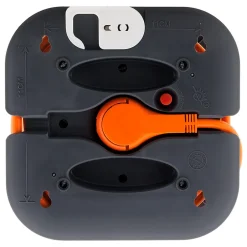 Enrouleur domestique 4x2P+T - 7m orange^Zenitech Best