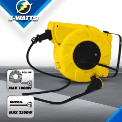 Enrouleur electrique automatique 20m-3g1.5mm-I-Watts Pro Sale