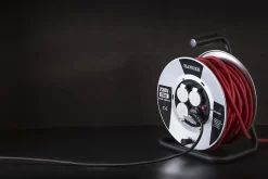 Enrouleur électrique 25m H07RN-F 3G 2,5mm2 flasque acier - - 600009-Hanger