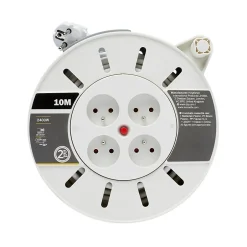 Enrouleur ménager HO5VVF 3G1mm² 10m-Diall