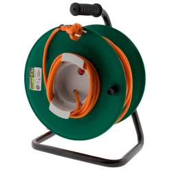 Enrouleur sans prise 40m + coupe circuit-Zenitech Outlet