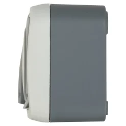 Ensemble 1 prise avec terre monobloc et 1 interrupteur va-et-vient étanche Malinn^Jacobsen New