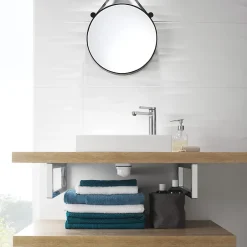 Ensemble bonde et siphon de lavabo Quick-Clac Nano 6.7 Sortie Ø32 mm - 1/4 de tour^Wirquin Best