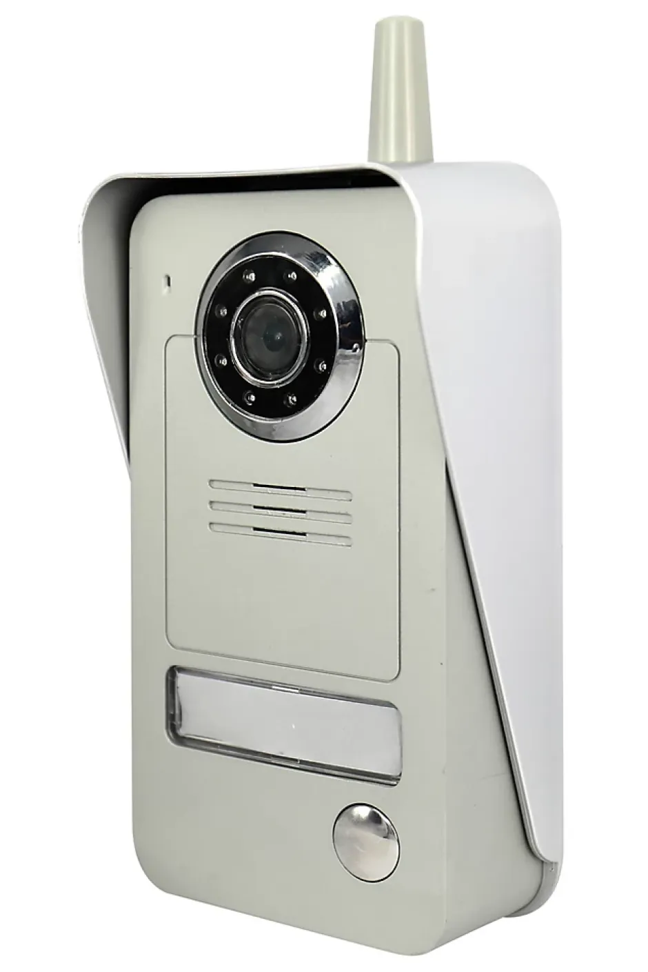 Ensemble interphone vidéo sans fil avec bouton pour l'extérieur Wolin^Blyss