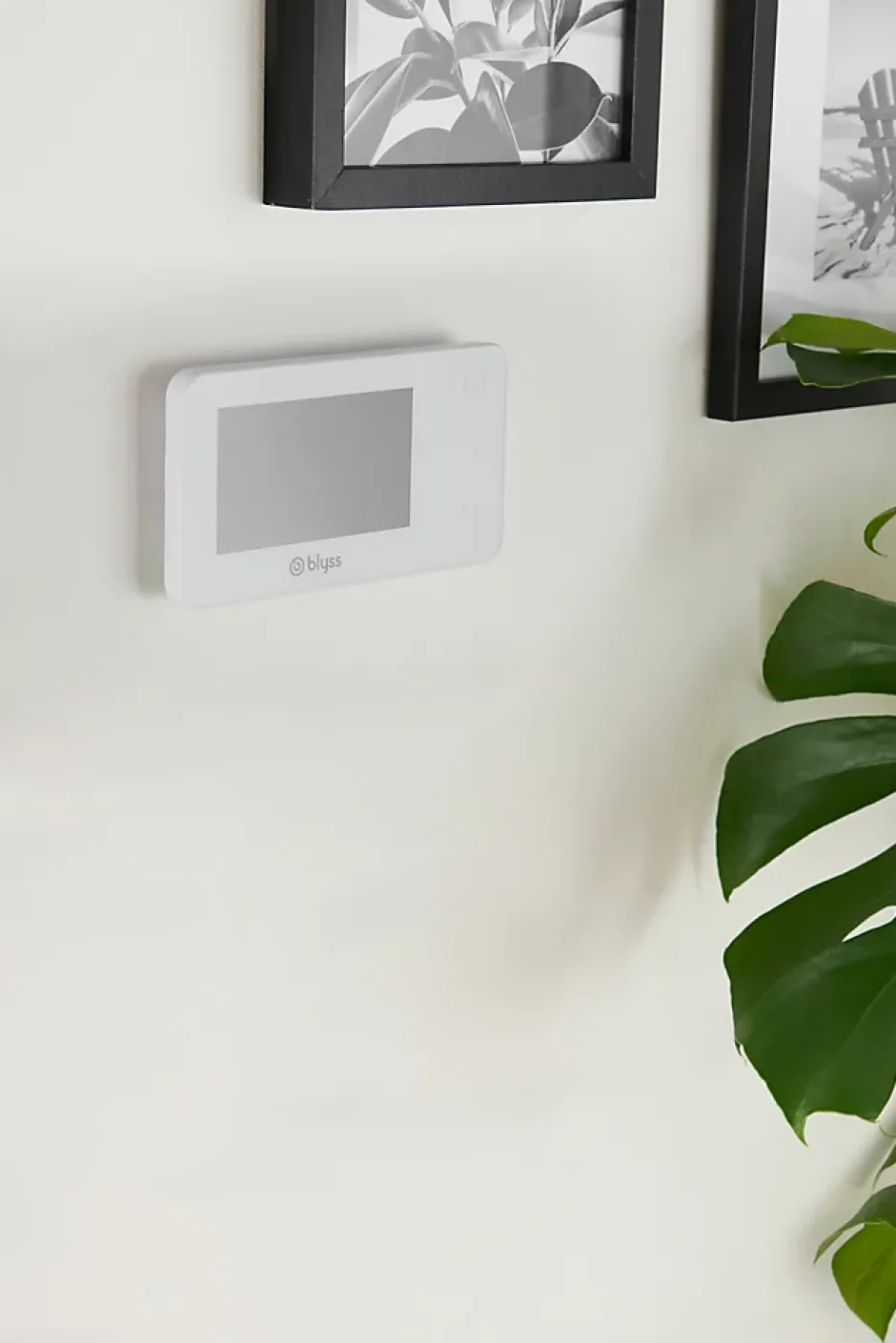 Ensemble interphone vidéo sans fil avec bouton pour l'extérieur Wolin^Blyss