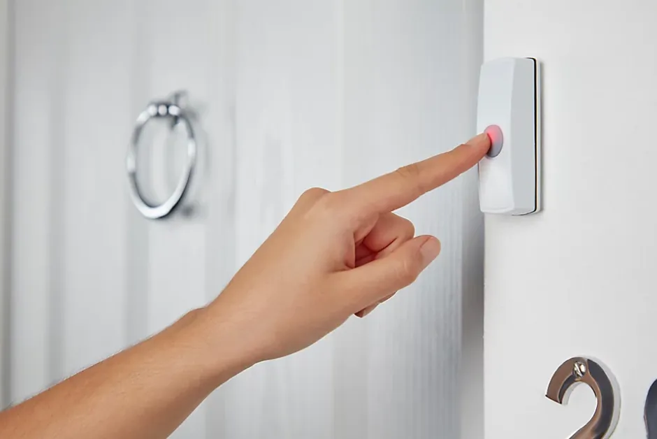 Ensemble sans fil carillon et bouton-Blyss New