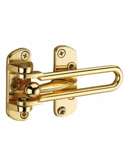 Entrebailleur pour porte d'entrée, taquet d'arrêt, 105mm, doré --Thirard