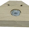 Equerre bois trapézoïdal Ø8mm^Bar plus Outlet