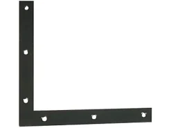 Equerre d'assemblage 300 x 300 mm - acier noir-Afbat Online