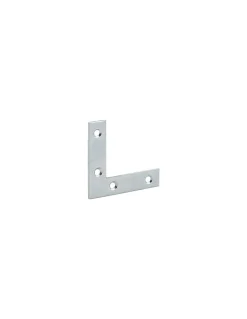Equerre de fenêtre pour porte, 50x50x12,5mm, bouts carrés, acier zingué -^Thirard Clearance