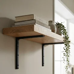 Equerre demi ronde 250 x 250 mm - acier noir^Afbat Clearance