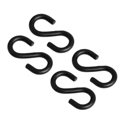 Esse noirs 30 mm Acier vendu par 4 pièces-Diall Hot