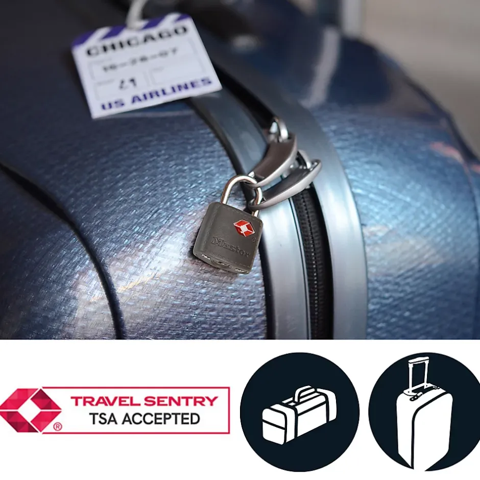 4695EURTAST Pack de 2 Cadenas à Clés TSA, Couleur Aléatoire, 3,8 x 2,3 x 1,1 cm-Master Lock Sale