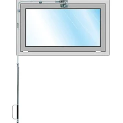 Ferme-imposte Liobal 500 complet 3000mm - - GRDKF0503-Groom Best