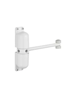 Ferme-porte automatique à roulettes pour porte légère, blanc --Thirard Outlet